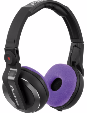 Zomo Earpad Set Velour for Pioneer HDJ-500 Violet