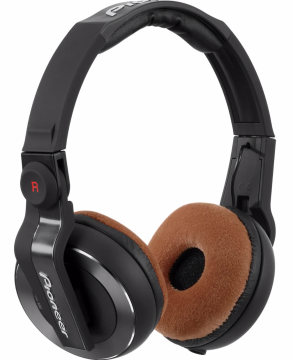 Zomo Earpad Set Velour for Pioneer HDJ-500 Wood