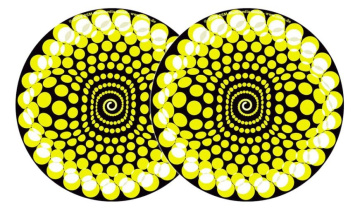 Zomo Slipmats Balls Yellow
