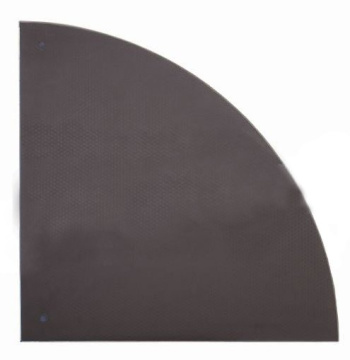 Nivtec podesta čtvrtkruh 100x100 radius 100