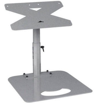 Zomo P-100/2 Pro Stand 2x Pioneer CDJ-100 Silver