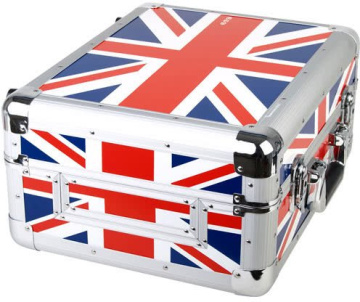 Zomo Flightcase CDJ-1 XT UK-Flag