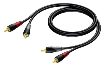 Procab CLA800/1 - 2x RCA - 2x RCA - 1