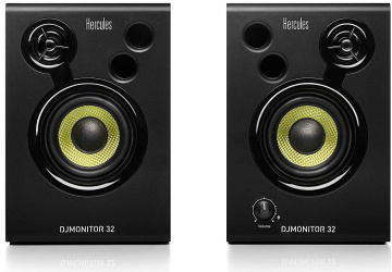 Hercules DJMonitor 32 , sada 2 aktivních DJ reproduktorů