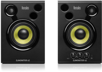Hercules DJMonitor 42, sada 2 aktivních DJ reproduktorů