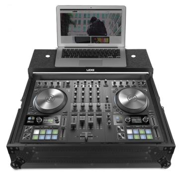 UDG Ultimate Flight Case NI Kontrol S4 MK3 Black Plus (Laptop shelf)