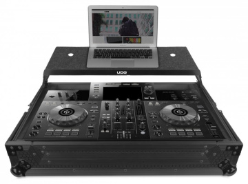 UDG Ultimate Flight Case Pioneer XDJ-RR Black Plus (Laptop shelf)